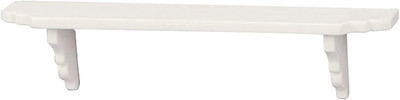 Dollhouse Wall Shelf, 1:12 Scale Miniature Dollhouse Accessories, White Doll Hou