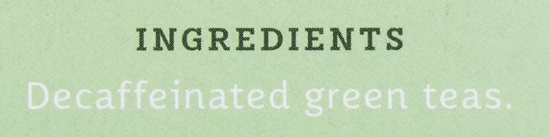 Tea Decaf Premium Green Tea - Decaf, Non-Gmo Project Verified Premium Tea with N