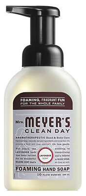 Mrs. Meyer's Clean Day 11166 Foaming Hand Soap, Lavender, 10-oz. - Quantity 6
