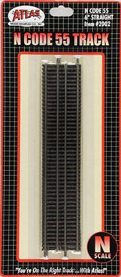 Atlas 2002 N Scale 6'' Straight Code 55 (6Pk)