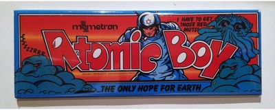Arcade Video Game Marquee Fridge Magnet (Choose From List) (Size: 4.5 x 1.5) NEW