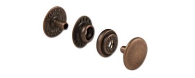 Line 20 Snaps Antique Copper Plate 10/pk 1261-06