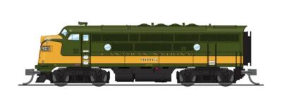 BROADWAY LIMITED 6839 N SCALE EMD F3A, CN 9005 Olive Green Paragon4 Sound/DC/DCC