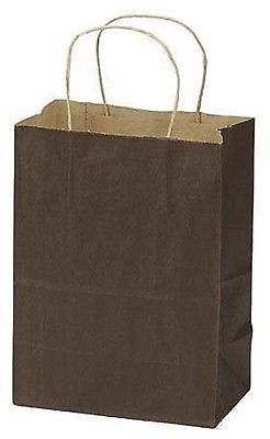 Stock Your Home 2 Lb Kraft Brown Paper Bags (250 Count) - Small Kraft