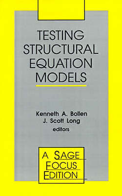 Testing Structural Equation Models - 9780803945074