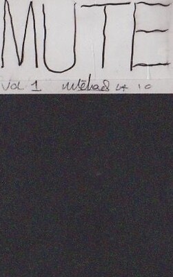 MUTE volume 1 Adebayo, Michael Hardcover