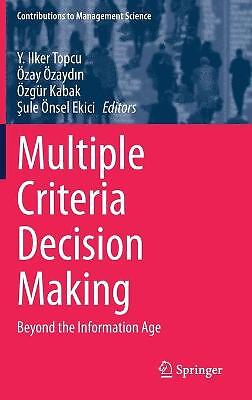 Multiple Criteria Decision Making - 9783030524050