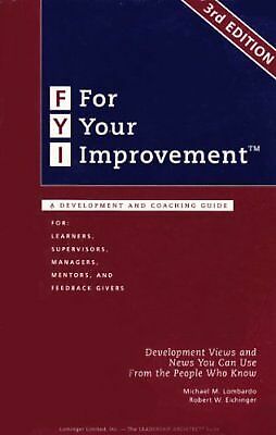 FYI For Your Improvement 6th Ed Korn Ferry | Leadership