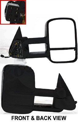 Driver Side View Mirror Power Heated Fits 99-02 SIERRA 1500 PICKUP 7131983