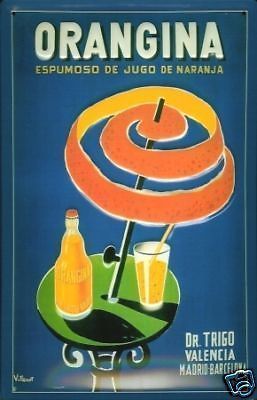 Publicité Vintage Orangina - Fournisseur Officiel XV De France Rugby