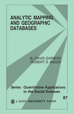 Analytic Mapping and Geographic Databases - 9780803947528