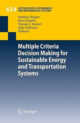 Multiple Criteria Decision Making for Sustainable Energy and ... - 9783642040443
