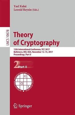 Theory of Cryptography - 9783319705026