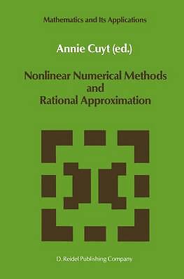 Nonlinear Numerical Methods and Rational Approximation - 9789401078078