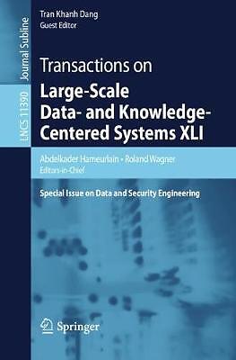 Transactions on Large-Scale Data- and Knowledge-Centered Syst... - 9783662588079