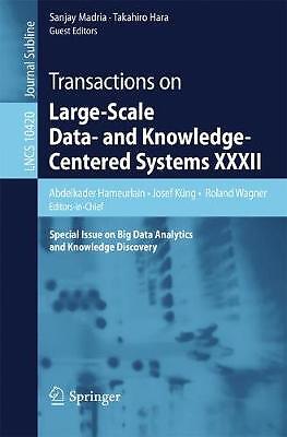 Transactions on Large-Scale Data- and Knowledge-Centered Syst... - 9783662556078