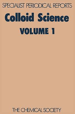 Colloid Science - 9780851865089
