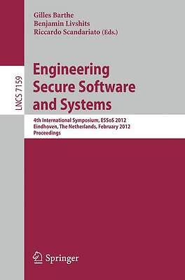 Engineering Secure Software and Systems - 9783642281655
