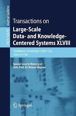 Transactions on Large-Scale Data- and Knowledge-Centered Syst... - 9783662635186