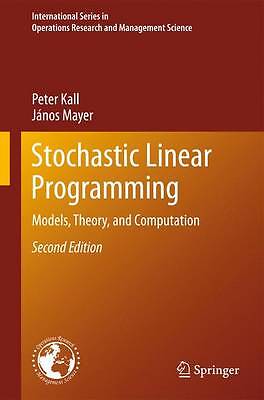 Stochastic Linear Programming - 9781461427452