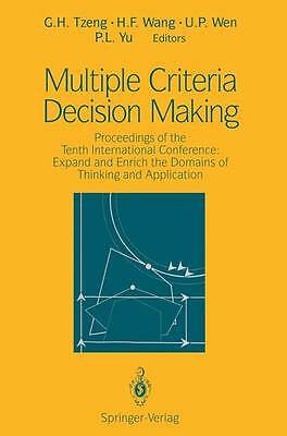 Multiple Criteria Decision Making - 9781461276265