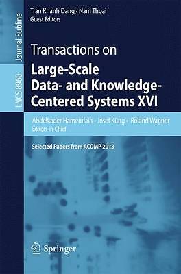 Transactions on Large-Scale Data- and Knowledge-Centered Syst... - 9783662459461