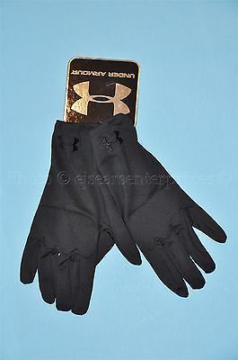 Under Armour Highlight gray black Football Gloves Size Extra