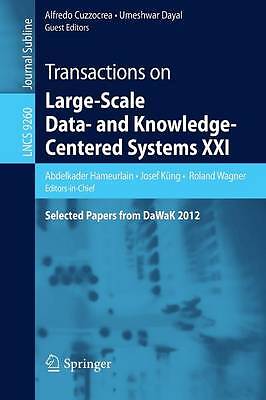 Transactions on Large-Scale Data- and Knowledge-Centered Syst... - 9783662478035