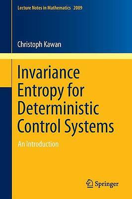 Invariance Entropy for Deterministic Control Systems - 9783319012872