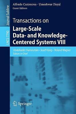 Transactions on Large-Scale Data- and Knowledge-Centered Syst... - 9783642375736