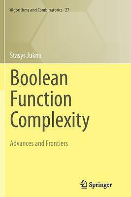 Boolean Function Complexity - 9783642431449