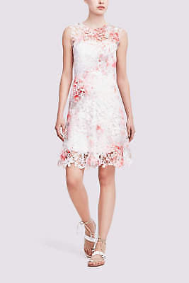 chinese dress ladies Floral Lace Midi Dress  Elie Tahari