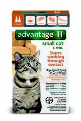 ADVANTAGE¹40 80 Chat Cat Anti Puce Flea Treatment 1 à 8 Kg Boite 4 Pipettes - Foto 5