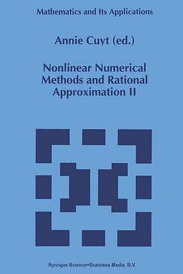 Nonlinear Numerical Methods and Rational Approximation II - 9789401044202