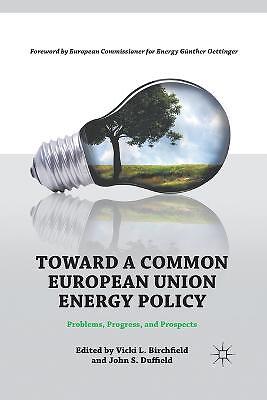 Toward a Common European Union Energy Policy - 9781349294893