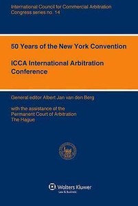 50 Years of the New York Convention by Kluwer Law International Paperback, 50 Years of the New York Convention by Kluwer Law International Paperback,