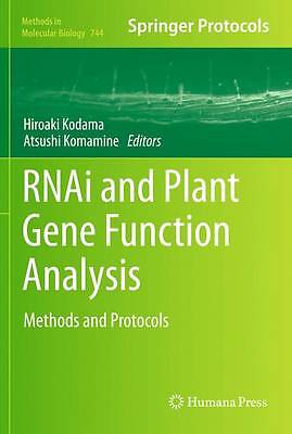 RNAi and Plant Gene Function Analysis - 9781617791222