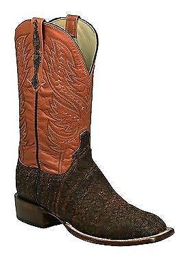 Mens Western Boots Crocodile Tail Pattern Leather Cowboy Mens Western Boots Crocodile Tail Pattern Leather Cowboy