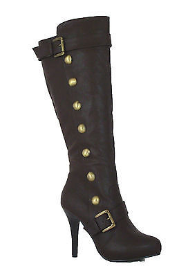 Stiefeletten mit Pfennig- und Stilettoabsatz für Damen