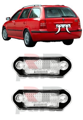 PER SKODA OCTAVIA 97-04 NUOVA LUCE TARGA POSTERIORE KOMBI SINISTRA O DESTRA 2X