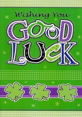 A6 Glückskarte „Best Of Luck“ Von BYANIKA – Motivationskarte Mit Kraftvollem Spruch, 350 G/m² Papier