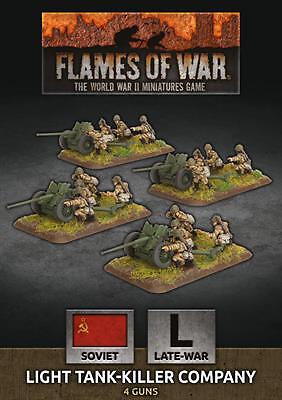 Light TankKiller Company x4 Guns Советские поздние войны Flames of War