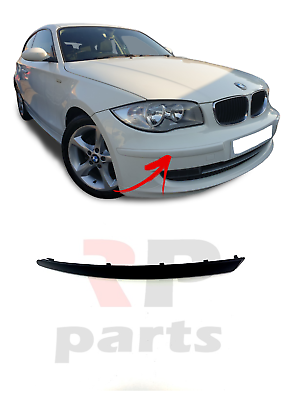 FOR BMW 1 SERIES 2007 - 2013 NEW FRONT BUMPER MOLDING TRIM NO PDC HOLE RIGHT O/S