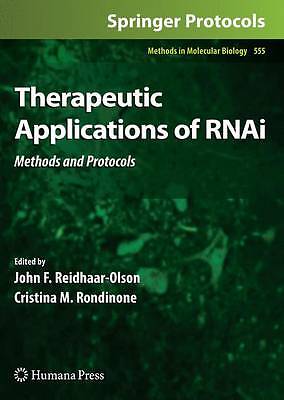 Therapeutic Applications of RNAi - 9781617794940