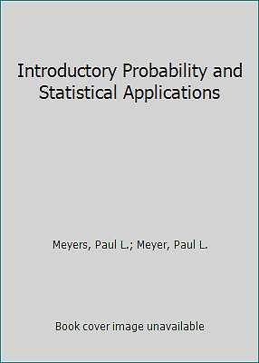 Introductory Probability and Statistical Applications