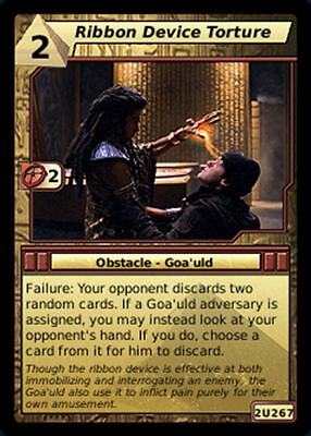 Ribbon Device Torture - System Lords - Stargate TCG