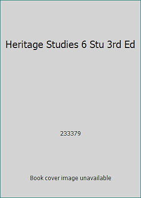 Heritage Studies 6 Stu 3rd Ed by 233379