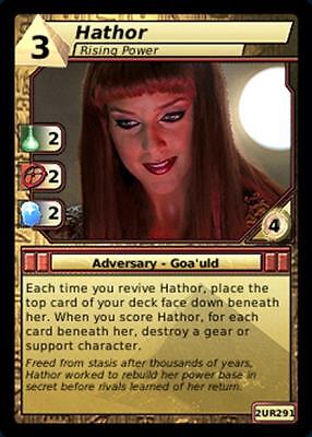 Hathor, Rising Power - FOIL - System Lords - Stargate TCG