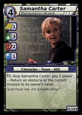 Samantha Carter, Mathematics Wizard - System Lords - Stargate TCG