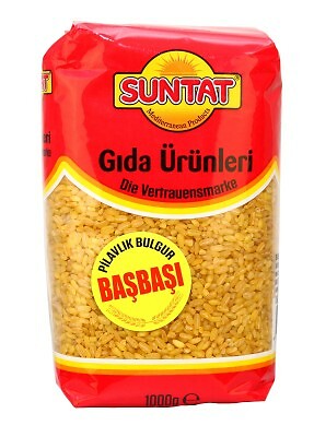 1kg Suntat Bulgur grob Weizengrütze für Reis Basbasi Weizen Pilavlik Boulghur
